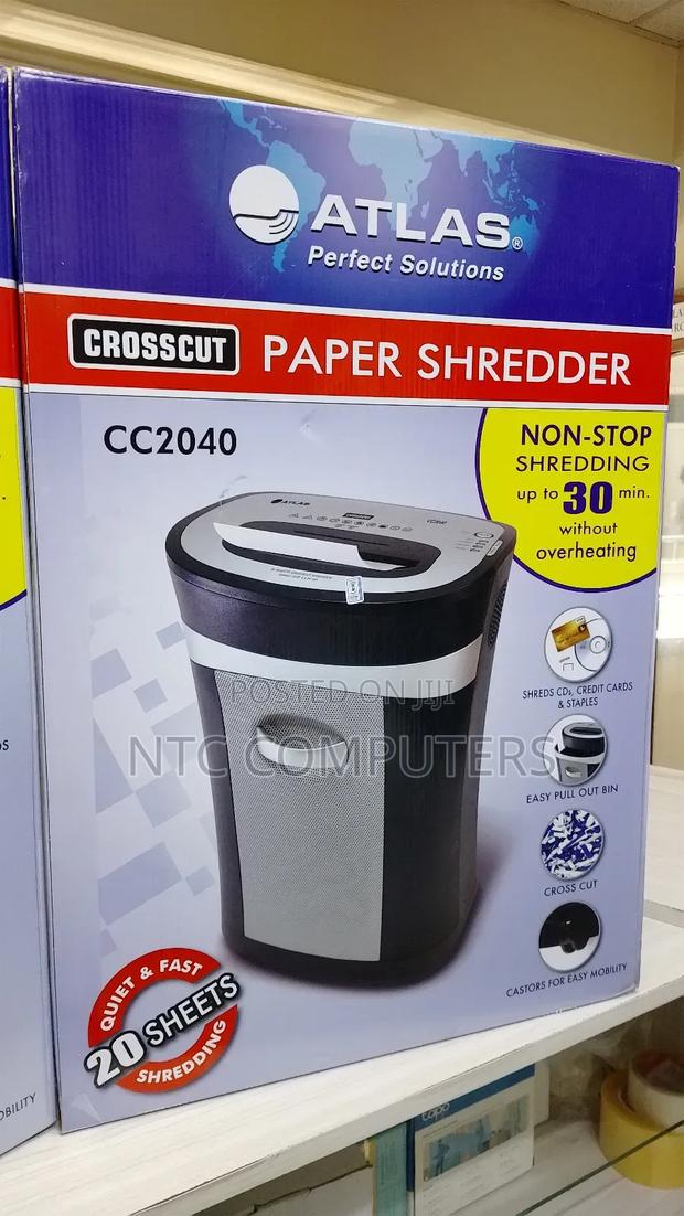 Atlas Paper Shredder Cc2040 20 Sheets