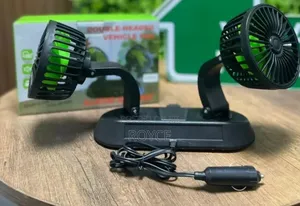 2 Speed Double Headed Vehicle Fan