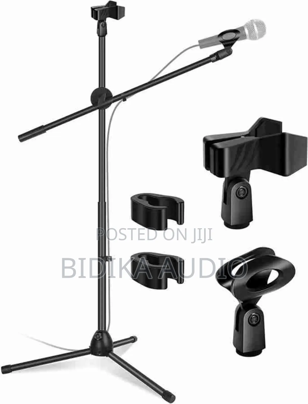 Adjustable Dual Microphone Stand