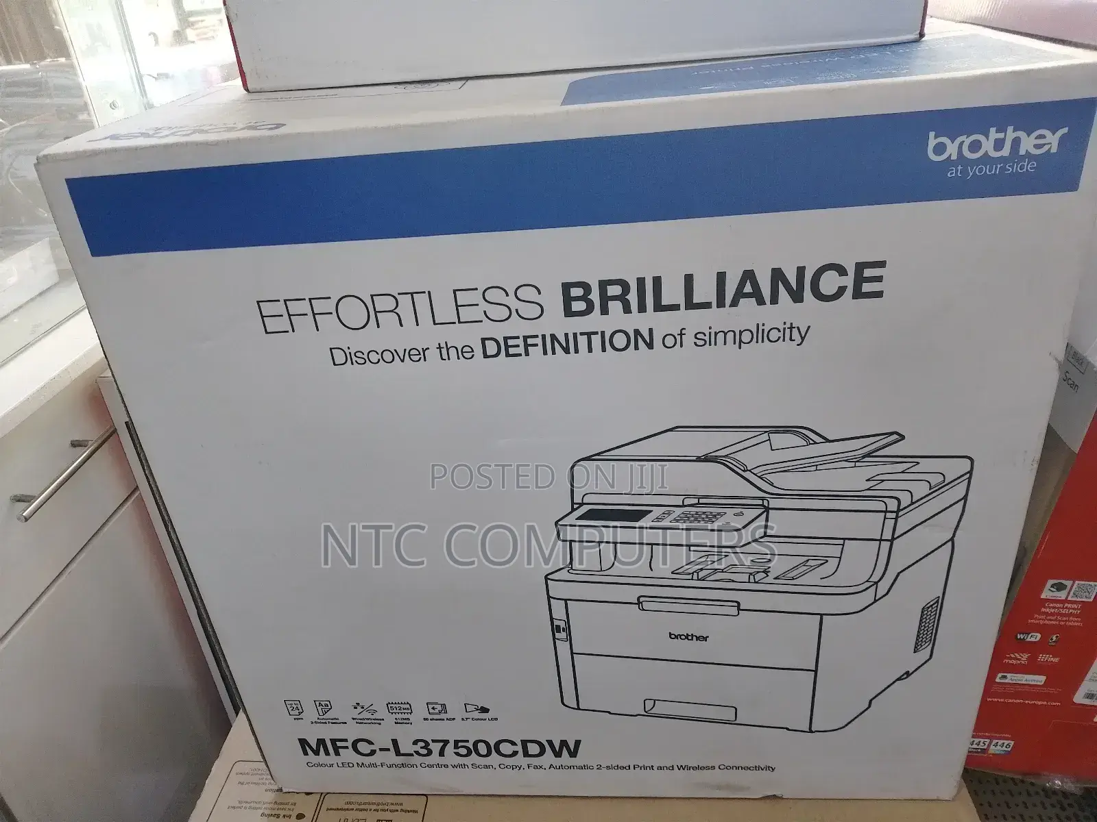 Brother MFC-L3750cdw Wireless Colour Laser Printer
