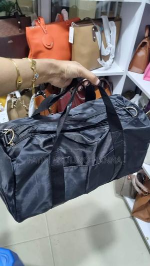 Black Gym Bag Unisex - thumbnail 2