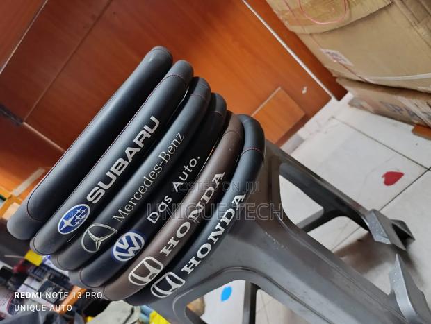 Genuine Leather Car Steering Wheel Cover