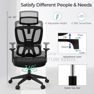 Office Chairs: Big Swivel Orthopedic Task Chair Home Office