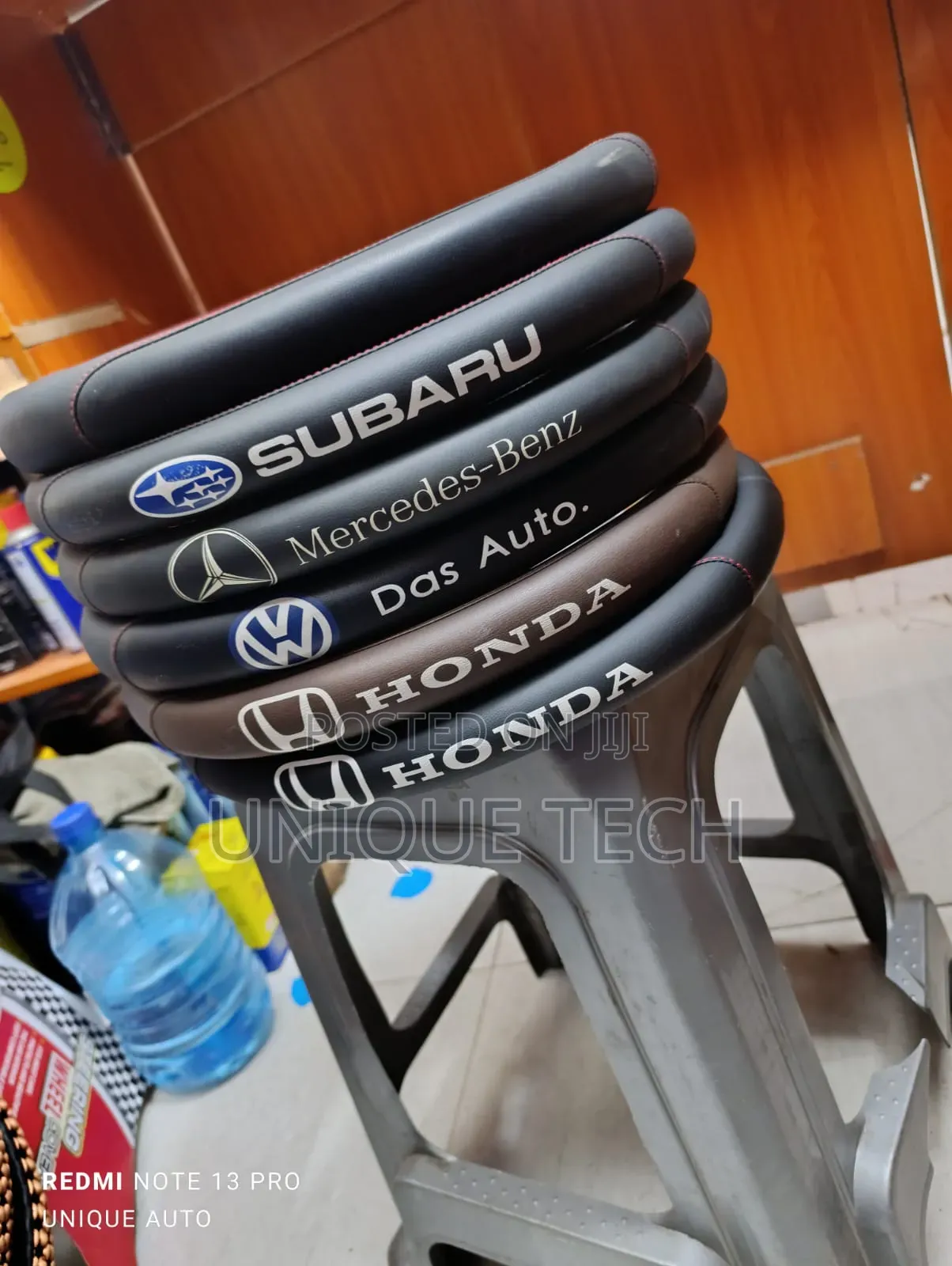 High-Quality Genuine Leather Steering Cover