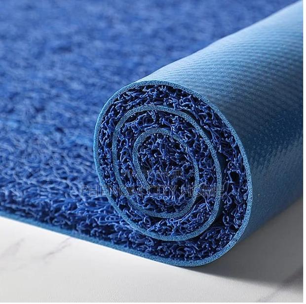 Grey and Blue PVC Commercial Doormats - thumbnail 2