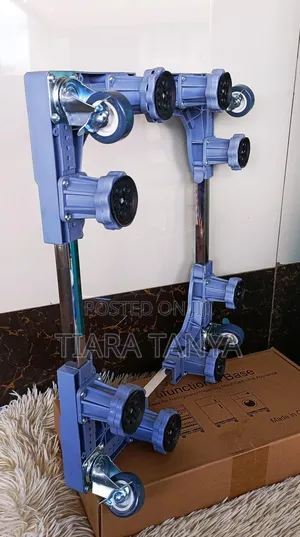 Adjustable Fridge Stand With Wheels / Washing Machine Stand
