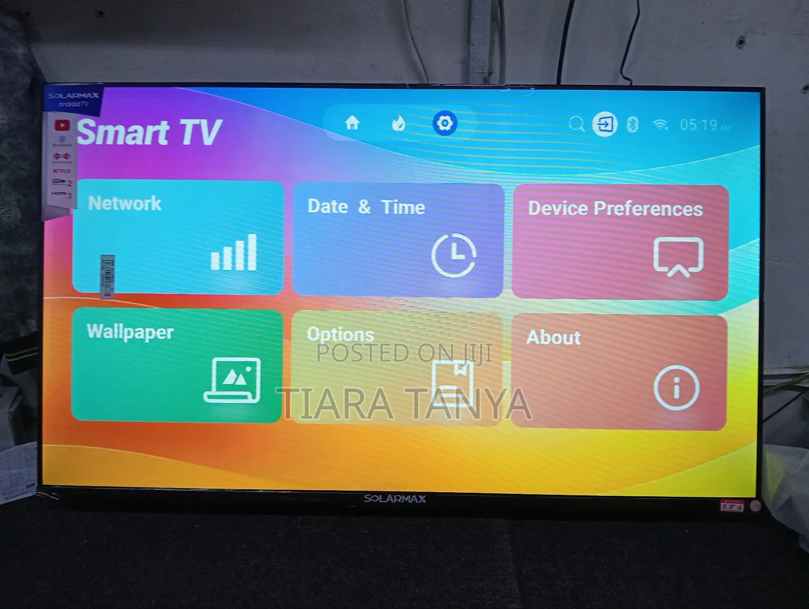 Offer for Solarmax 43 Inches Smart Android Frameless Tv