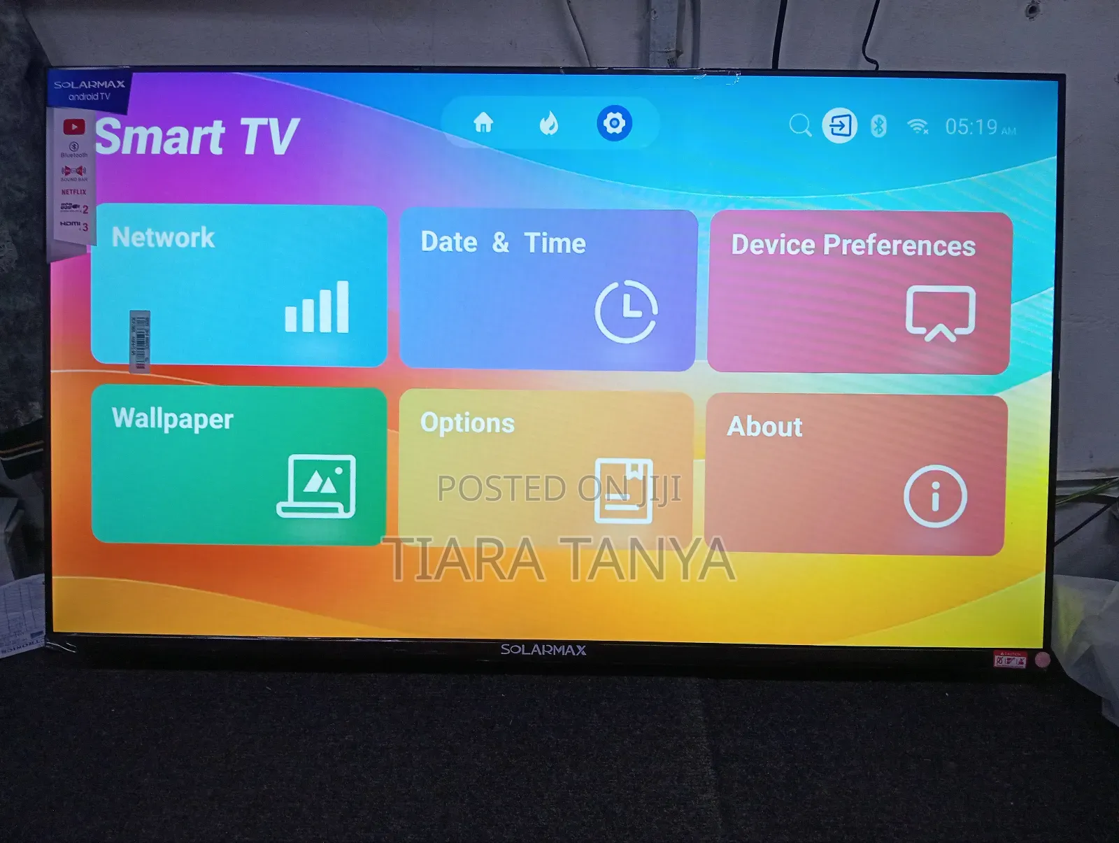 Offer for Solarmax 43 Inches Smart Android Frameless Tv