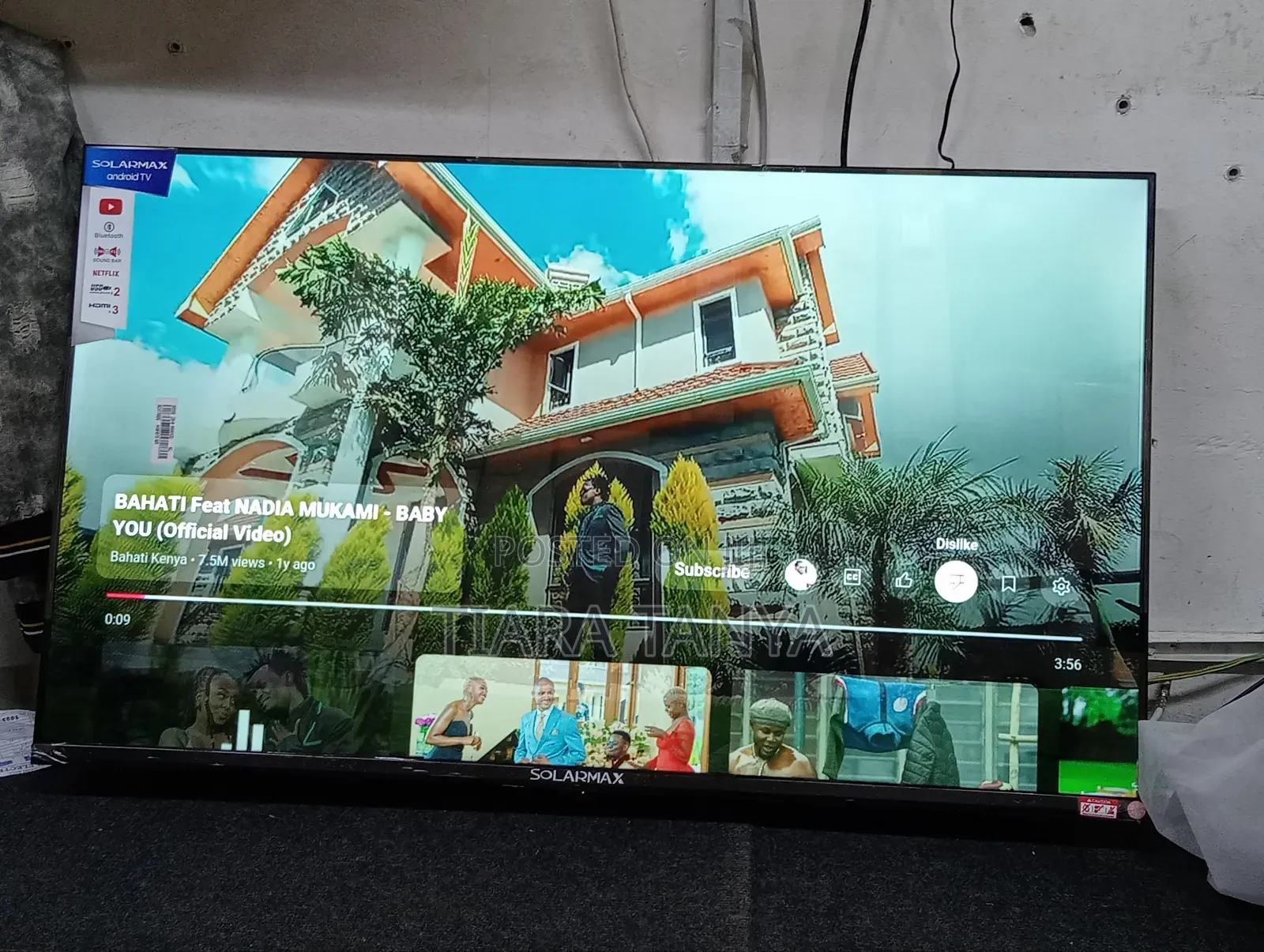 Offer for Solarmax 43 Inches Smart Android Frameless Tv