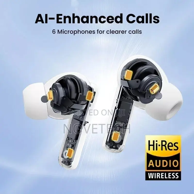 UGREEN Hitune T6 ANC Wireless Bluetooth 5.3 TWS Earbuds