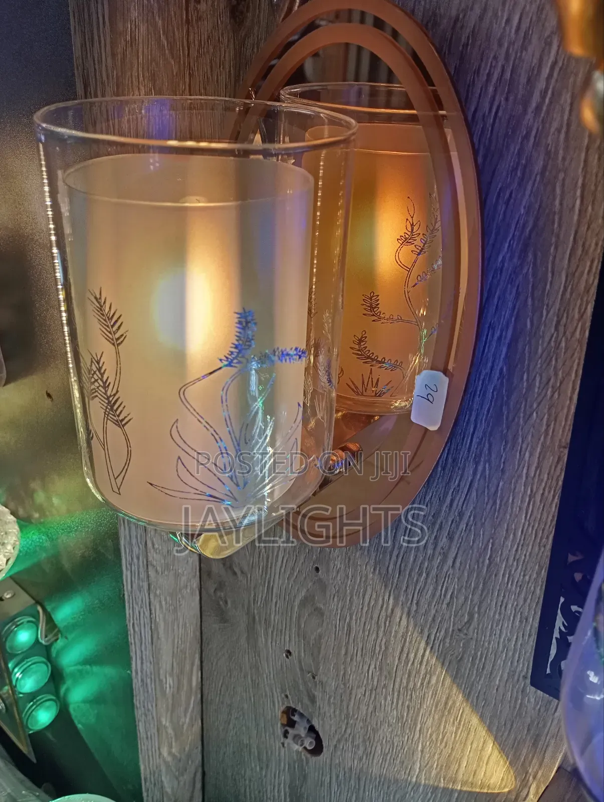 Wall Glass Light for Home Indoor Living Room