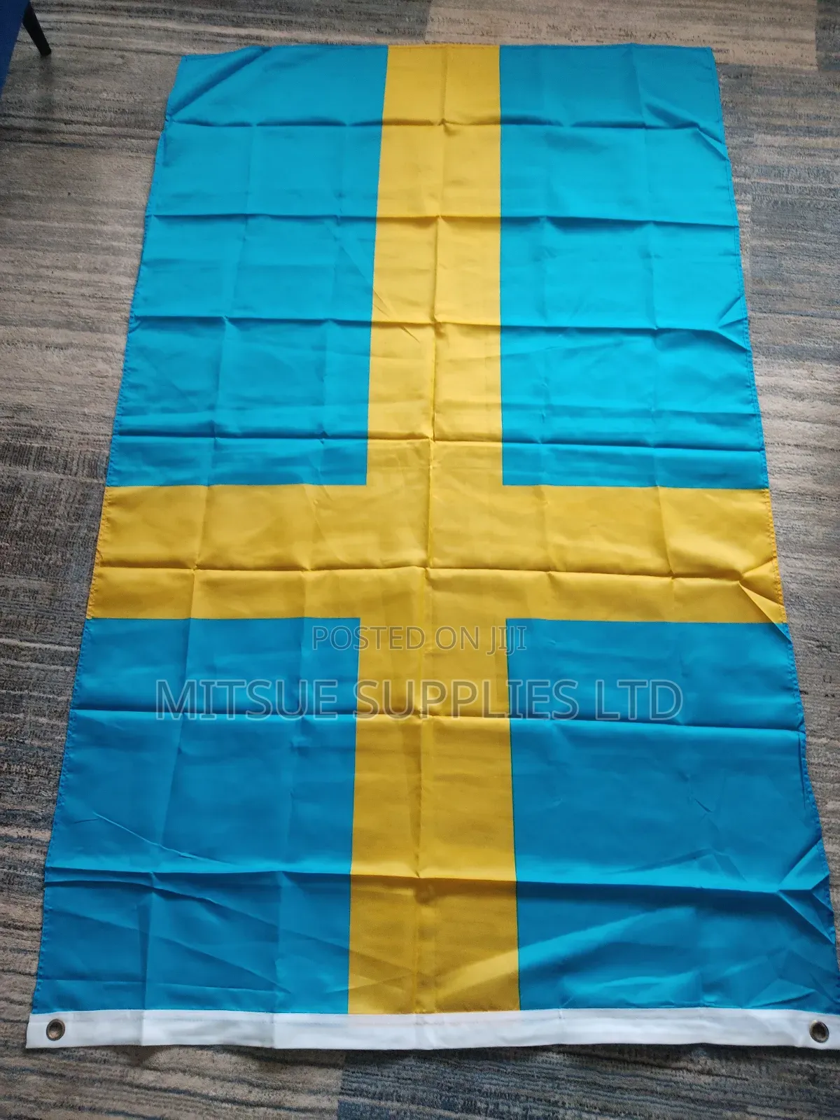 Country National Flag for Sweden 36x60 Inches