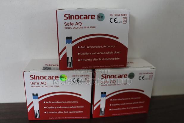 Blood Glucose Test Strips-Sinocare Safe Aq