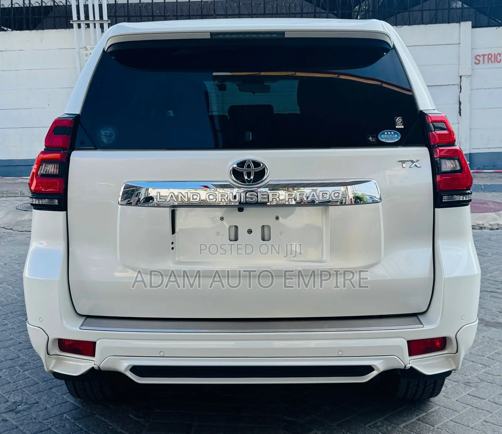 Toyota Land Cruiser Prado 2018 White