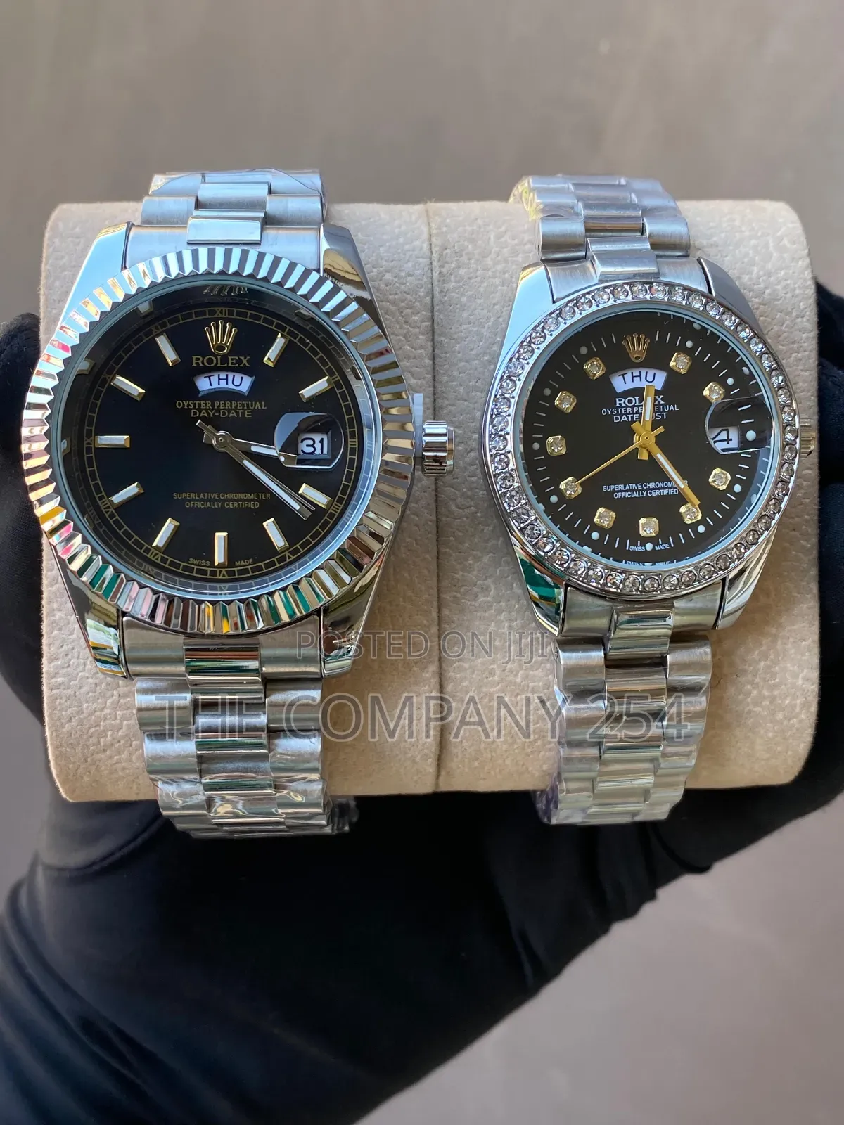 Original Quality Nisex Coupes Rolex Watch Set