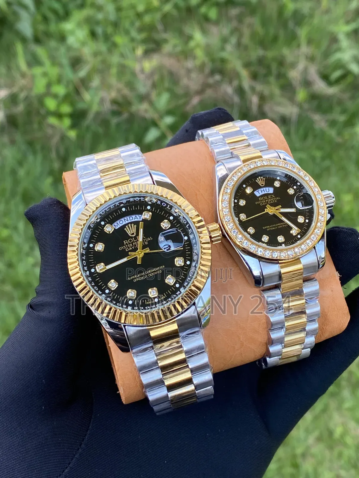 Original Quality Nisex Coupes Rolex Watch Set