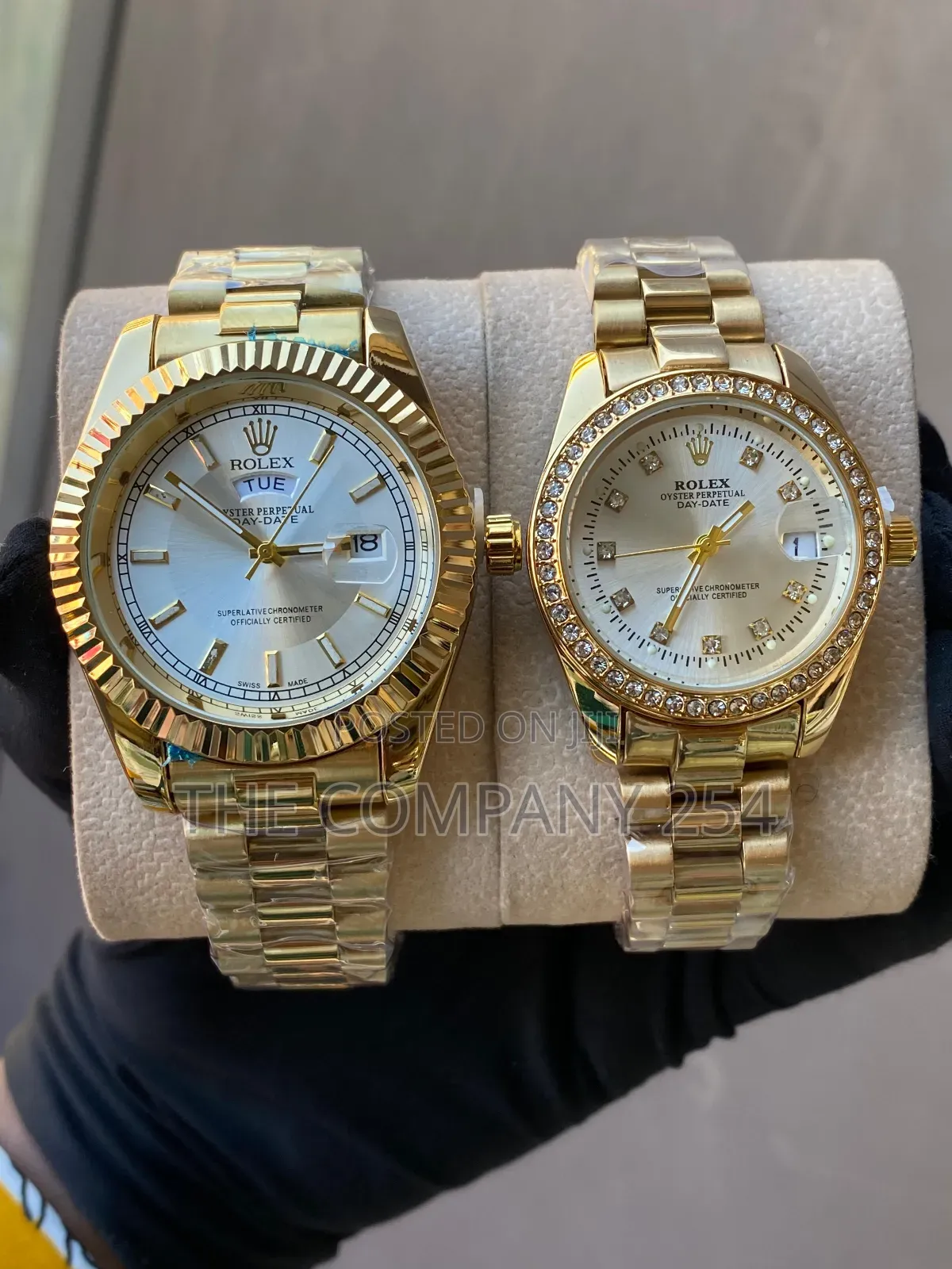 Original Quality Nisex Coupes Rolex Watch Set
