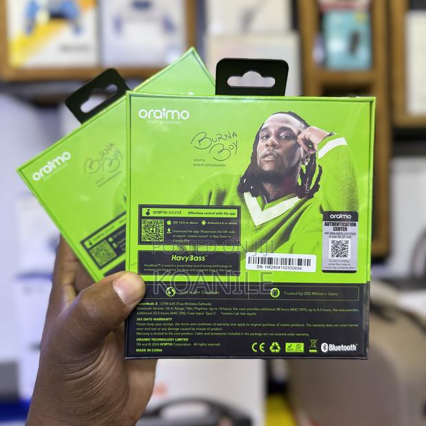 Oraimo Spacebuds Z!! Oraimo Spacebuds Z Wireless Earphones - thumbnail 2