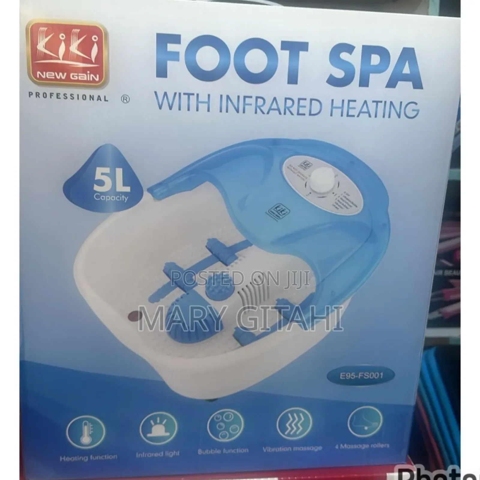 Foot Spa With Infrared Heat
