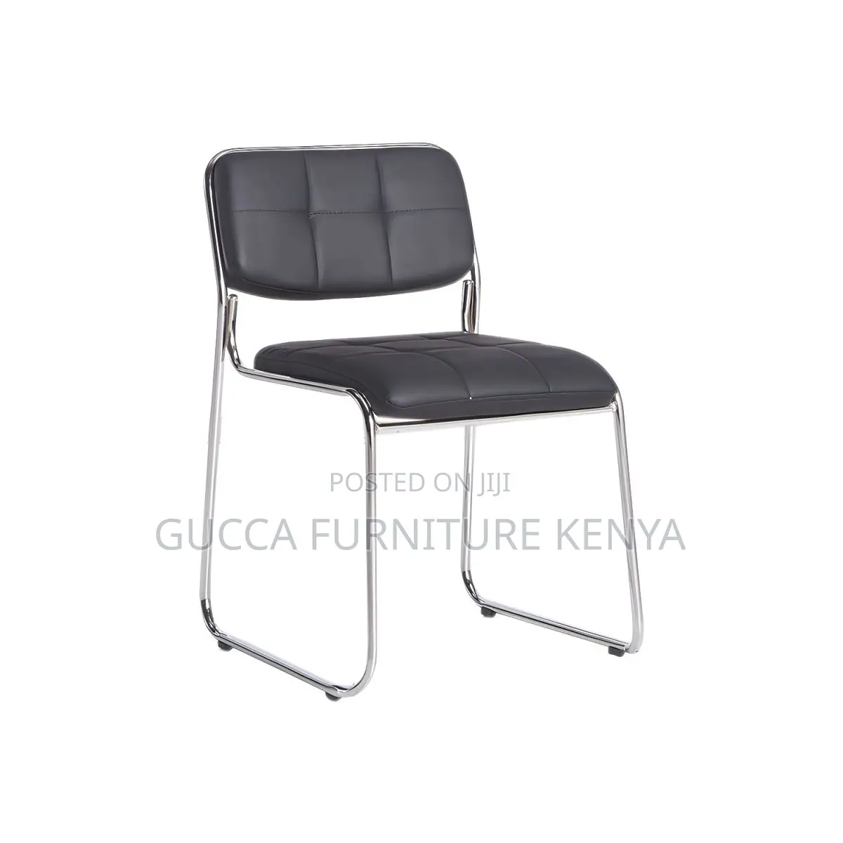 Office Chairs: Non-Wheeled Modern Chrome Event Chair