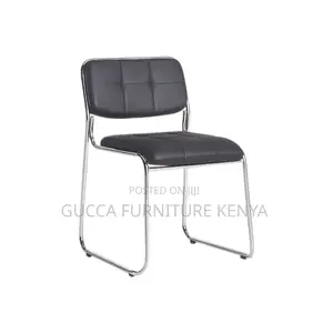 Office Chairs: Non-Wheeled Modern Chrome Event Chair