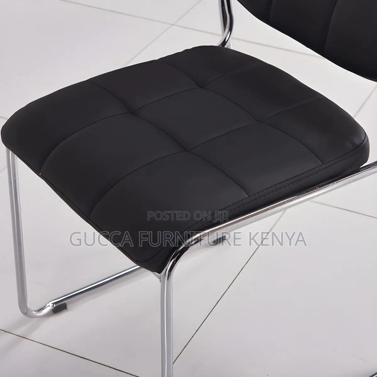 Office Chairs: Non-Wheeled Modern Chrome Event Chair