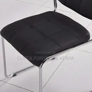 Office Chairs: Non-Wheeled Modern Chrome Event Chair