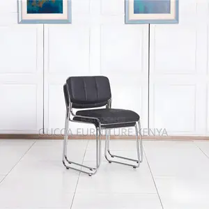 Office Chairs: Non-Wheeled Modern Chrome Event Chair