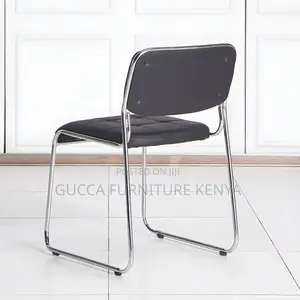 Office Chairs: Non-Wheeled Modern Chrome Event Chair