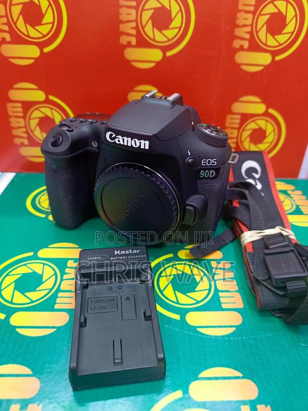 Canon 90d Camera With Kit Lens - main view