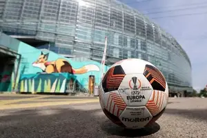 New Europa League 2024 Football Match Ball
