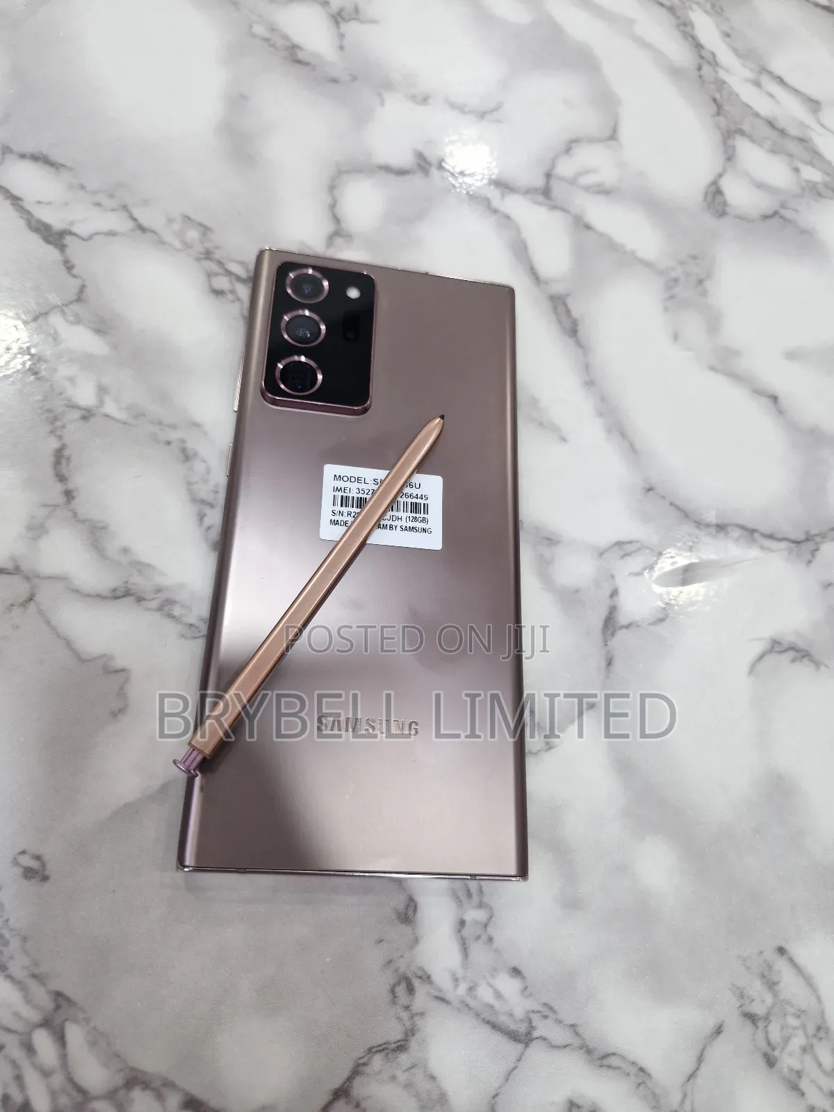 Samsung Galaxy Note 20 Ultra 5G 128 GB Gold
