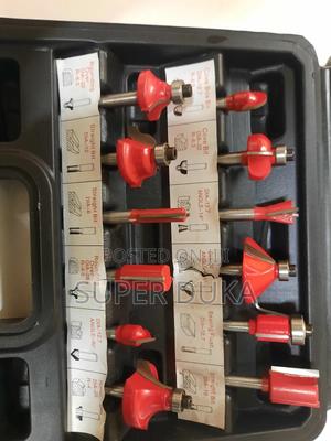 Router Bit 12 Pieces Set.6mm Shank.