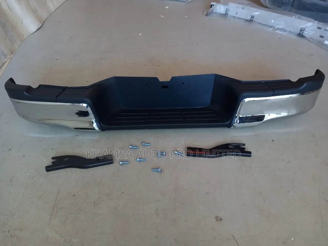 Revo 2015 Rear Bumper Chrome