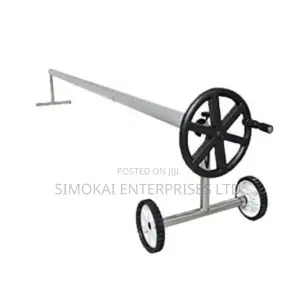 In-Ground Pool Cover Reel W/Ss Frame