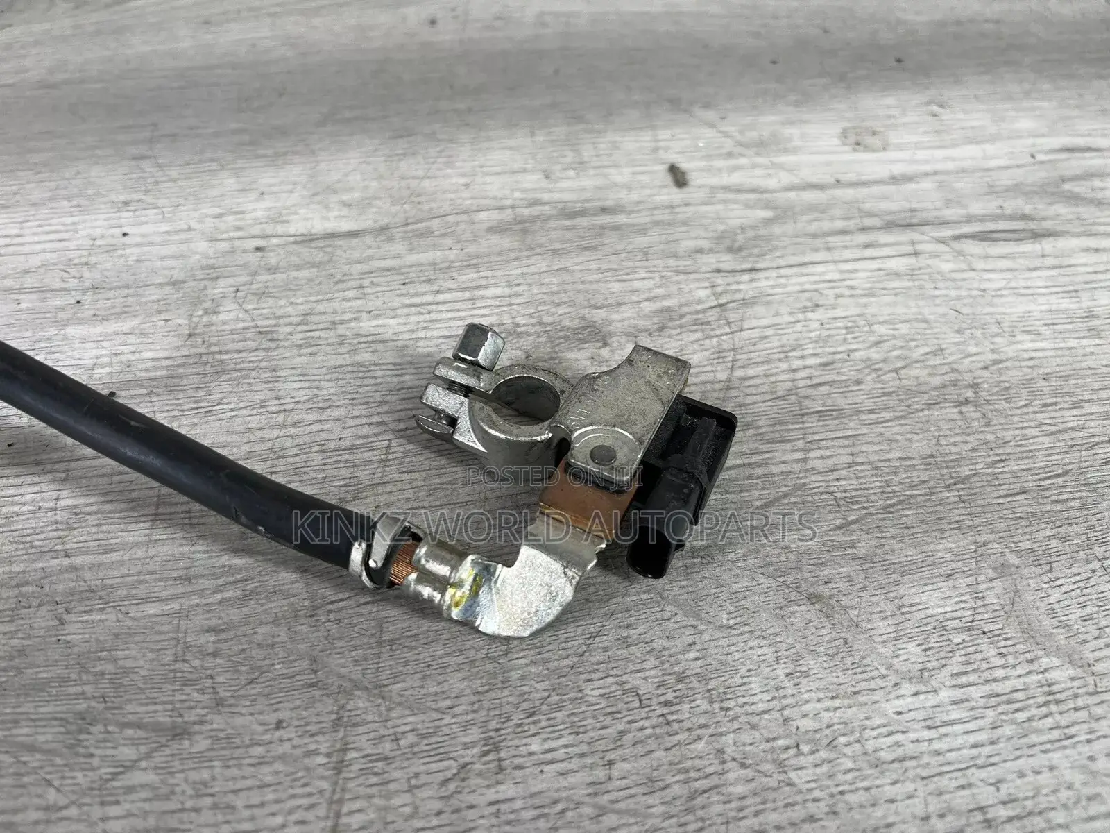 BMW E90 X5 X6 Negative Battery Cable Minus Pole IBS 7616200