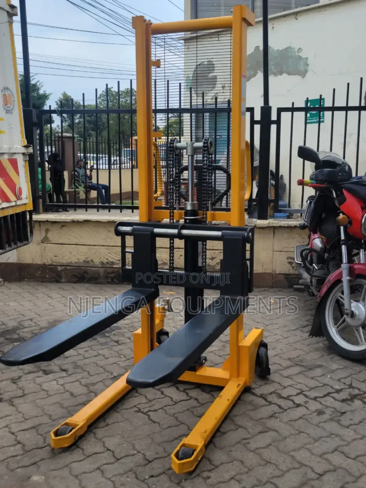 High Quality Hydraulic Pallet Stacker