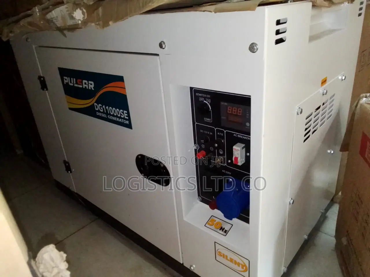 Pulsar 11000w 12kva Single Phase Diesel Silent Generator With Ats