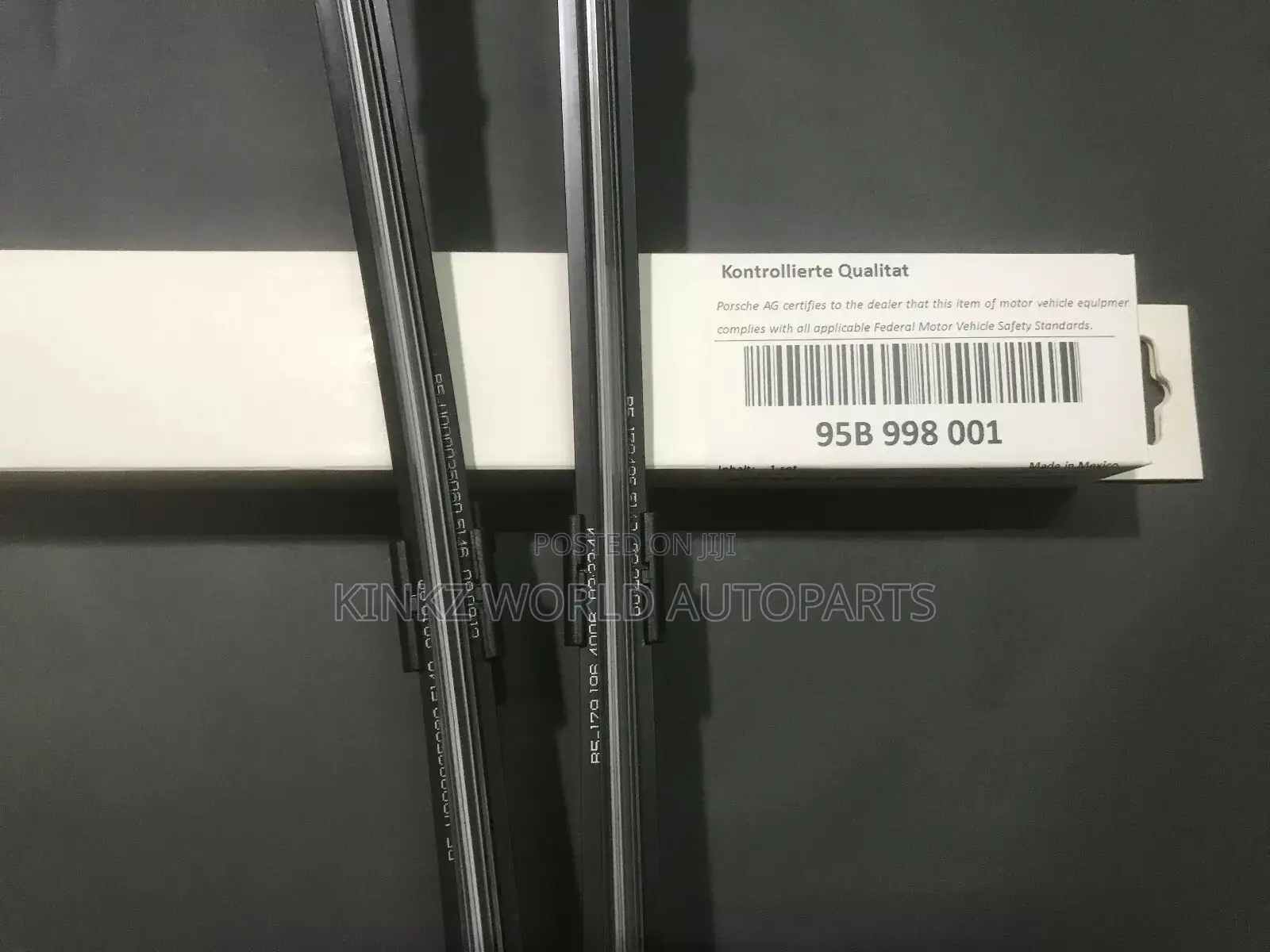 Genuine Porsche Cayenne 9YA 9Y Wiper Blades for 2014-2024