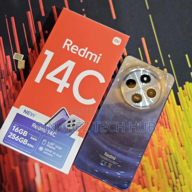 New Xiaomi Redmi 14C 256 GB Black - thumbnail 2