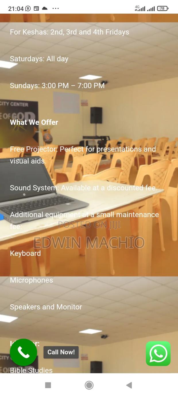 Church Hall,Rental Space,Meeting Hall - thumbnail 4