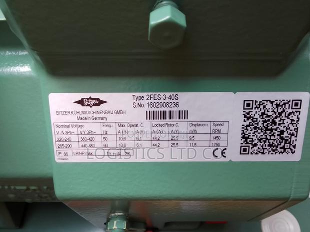 Mortuary Coolant Motor 3 Hp Compresor Only Without Fan - main view