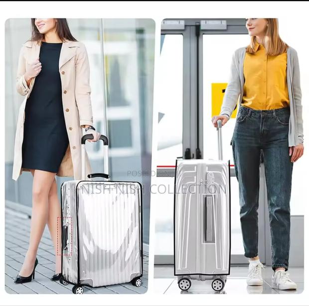 Transparent Luggage Suitcase Protective Cover - thumbnail 3