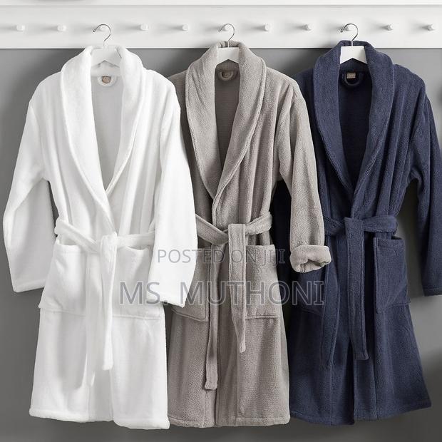 Absorbent Quality Cotton Adult Bathrobes.* - main view