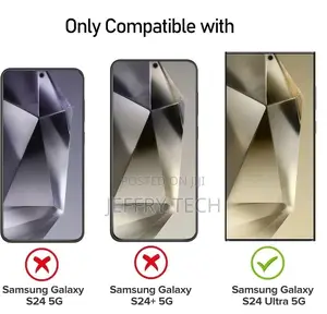 Samsung Galaxy S24 Ultra Glass Screen Protector Fingerprint
