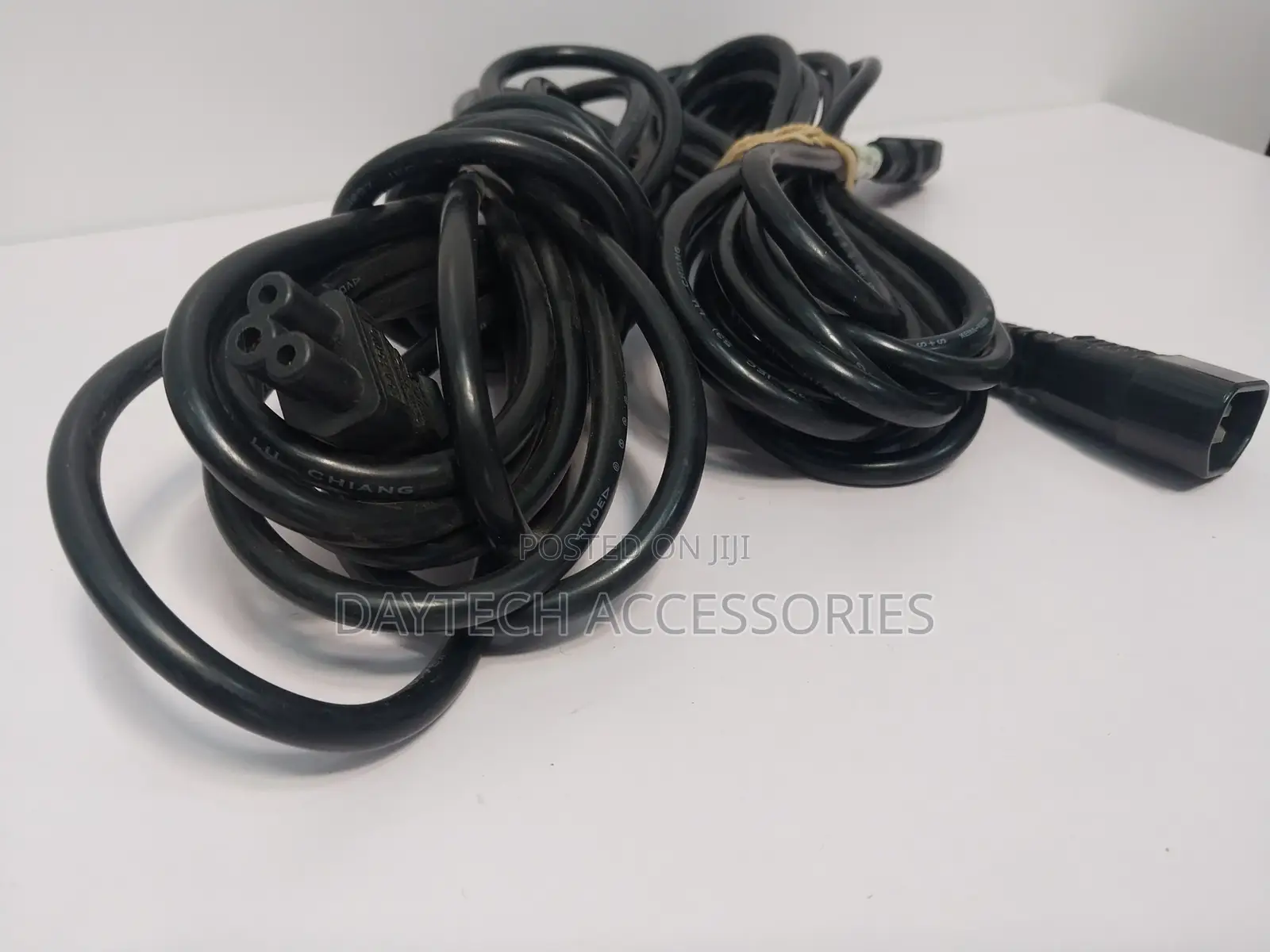 Ex-Uk C5 to C14 Ac Power Cable 3 Pin Iec320 C14 Connector 2m