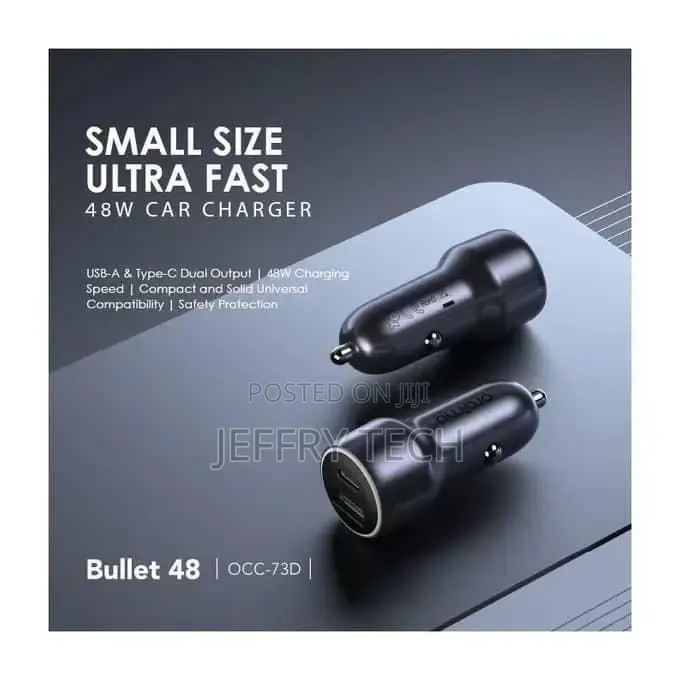 Oraimo Bullet 48 48W Car Charger