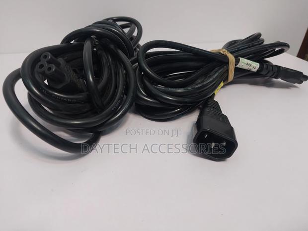 Ex-Uk 2meter C14-C5 (Notebook) Power Extension Cord - thumbnail 2