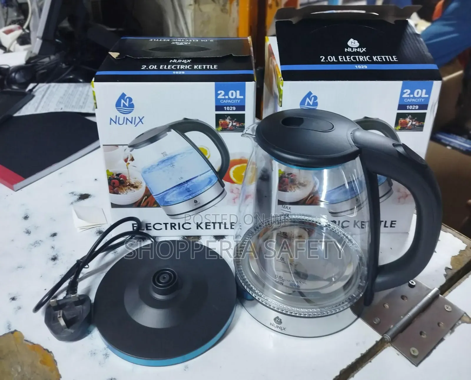 Illuminating Glass Kettle- 2 Litres Nunix