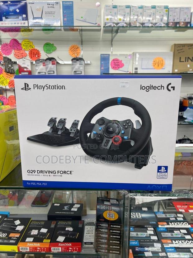 Logitech G29 Driving Force Racing Wheel and Floor Pedals